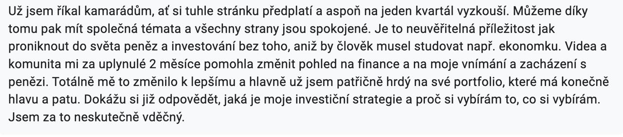 Recenze na Ondřeje Koběrského – OK Akademie 3