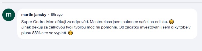 Recenze na Ondřeje Koběrského – OK Akademie 8